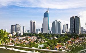 Skyline de Jakarta 