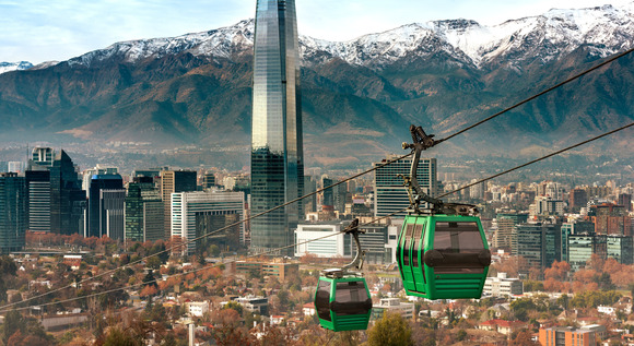 Santiago hist�rico + Telef�rico