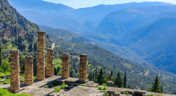 Grecia cl�sica con Meteora y Santorini