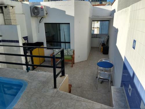 Apartamento Cobertura Com Linda Vista Mar