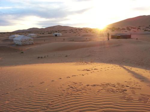 Night Desert Camp