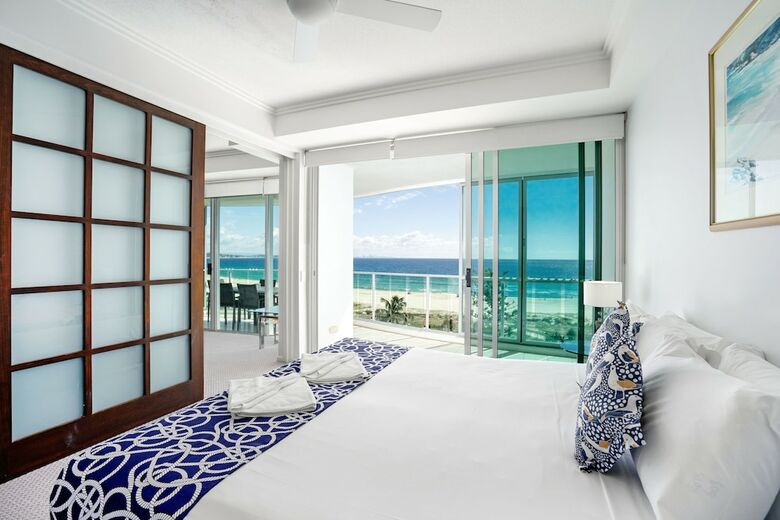 Hotel Reflection On The Sea