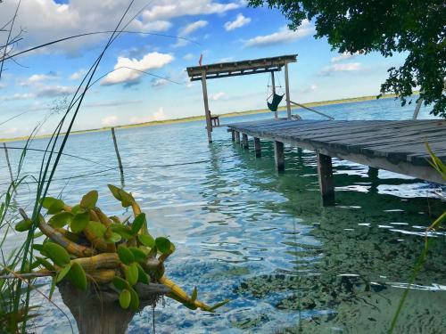 Lodge Private Cabin In Bacalar With Your Own Deck!