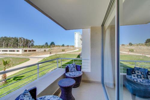Apartamento Depto Azul Marino - Laguna Bah�a