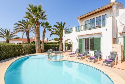 Cala'n Blanes Villa Sleeps 9 Pool Air Con Wifi