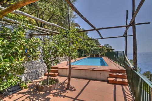 Praiano Villa Sleeps 8 Pool Air Con Wifi