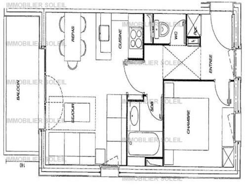 Rental Apartment Val�riane - Valmorel V