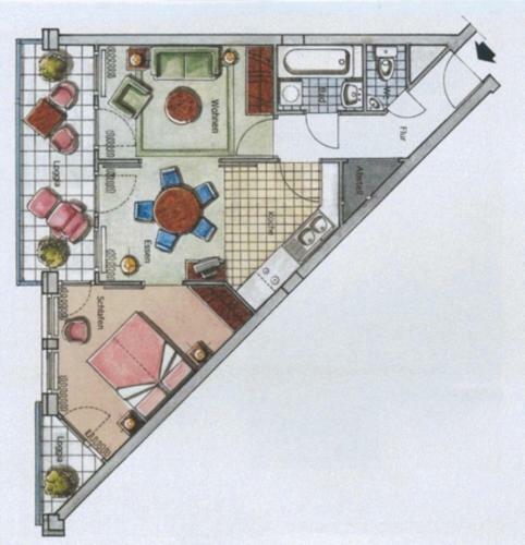 Apartamento Seepark Sellin Moenchgut 1_ Og Typ