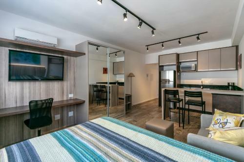 Apartamento Studio Luxo Shopping Curitiba