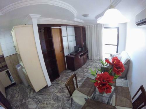 Apartamento Flat Com Linda Vista Mar, Perto de Tudo !!!