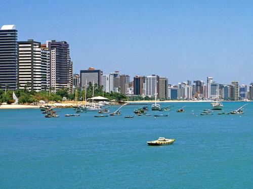 Apartamento Flat Com Linda Vista Mar, Perto de Tudo !!!