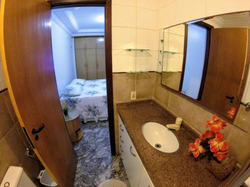 Apartamento Flat Com Linda Vista Mar, Perto de Tudo !!!