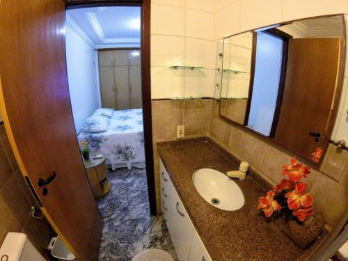 Apartamento Flat Com Linda Vista Mar, Perto de Tudo !!!