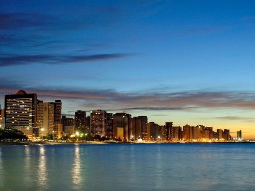 Apartamento Flat Com Linda Vista Mar, Perto de Tudo !!!