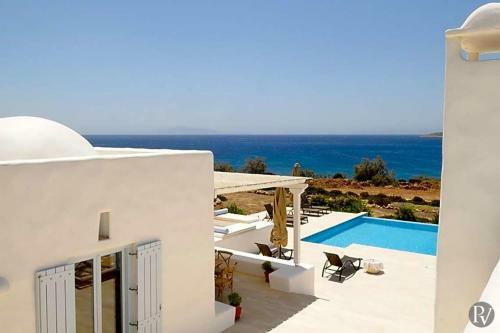 Alyki Villa Sleeps 10 Pool Air Con
