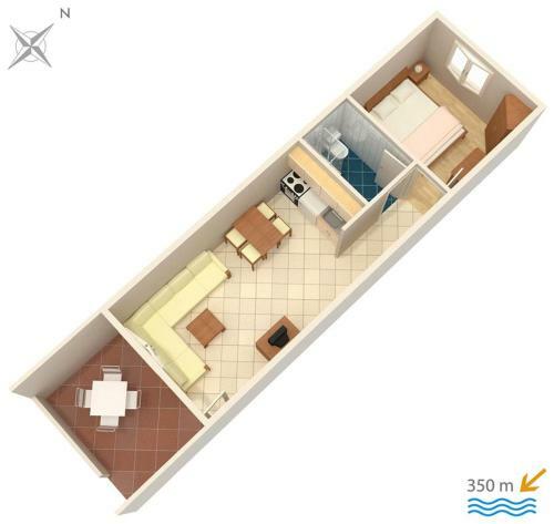 Apartment Povljana 227a