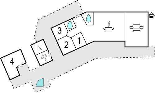 Four-bedroom Holiday Home In Boxholm