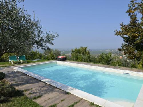 Historic Apartment In Saludecio With Swimming Pool