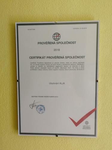 Ubytov�n� Alja