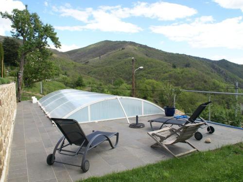 Quaint Holiday Home In Burzet With Swimming Pool