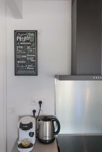 Apartamento Sweethome Dijon - Black & White
