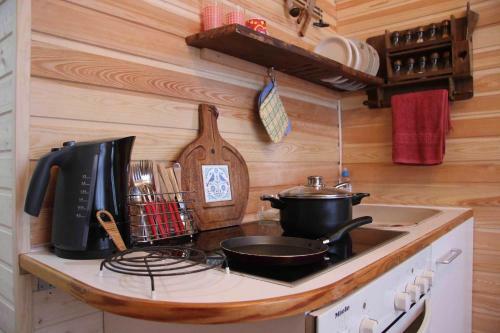 Apartamento Log Cabin In The Center