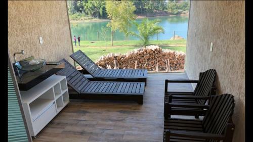 Apartamento Pontal Do Lago Flat