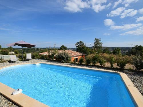 Impressive Villa With Hill View In Joyeuse France