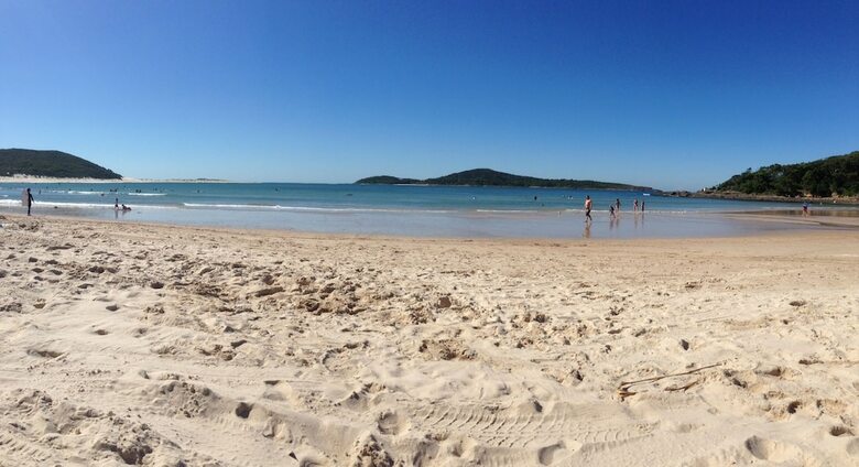 Seafaring At Fingal Bay