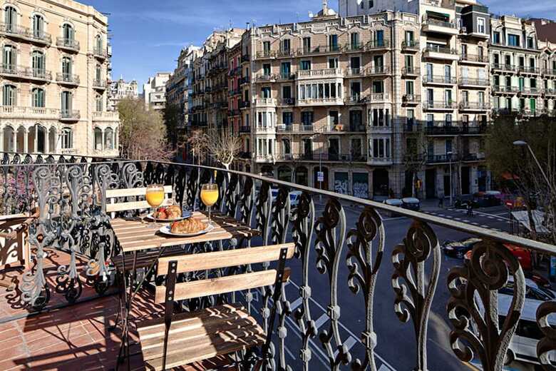 Habitat Apartments Barcelona Balconies