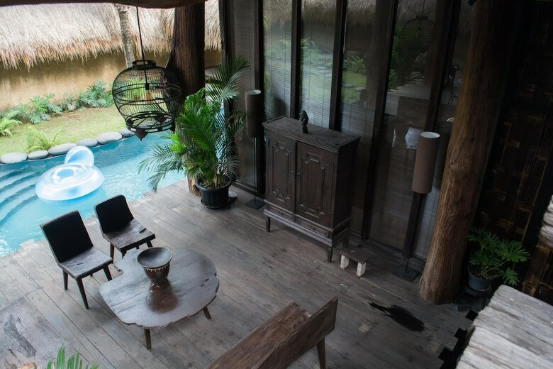 Villa Rustic Hut In Seminyak Bali
