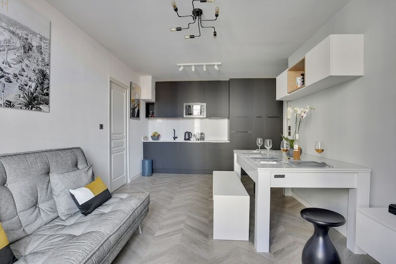 Apartamento Grand 2 Pi�ces Moderne Rue D'antibes