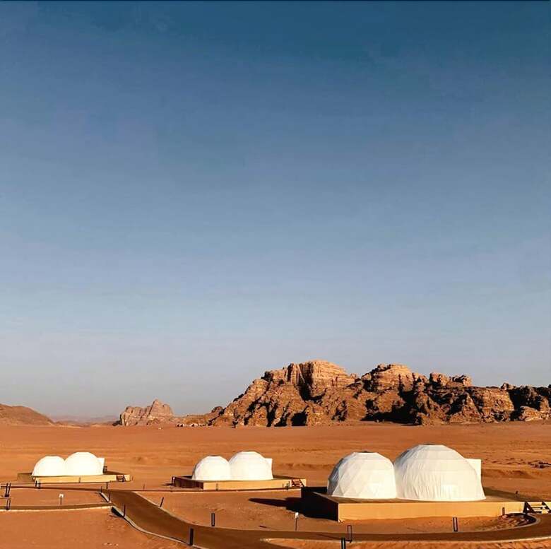 Wadi Rum Ufo Luxotel - Campsite