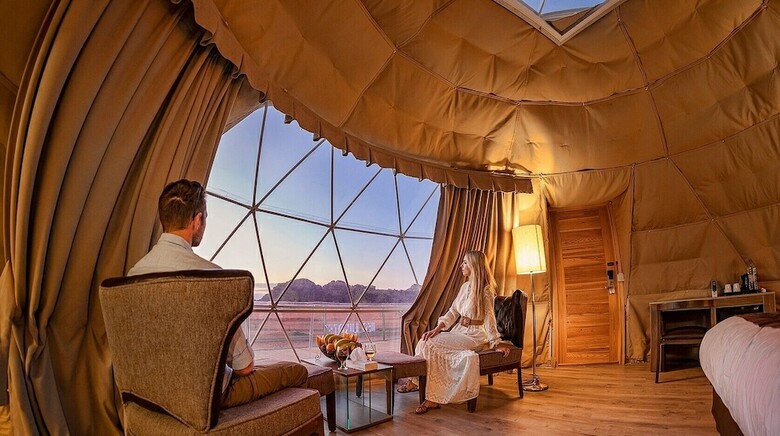 Wadi Rum Ufo Luxotel - Campsite