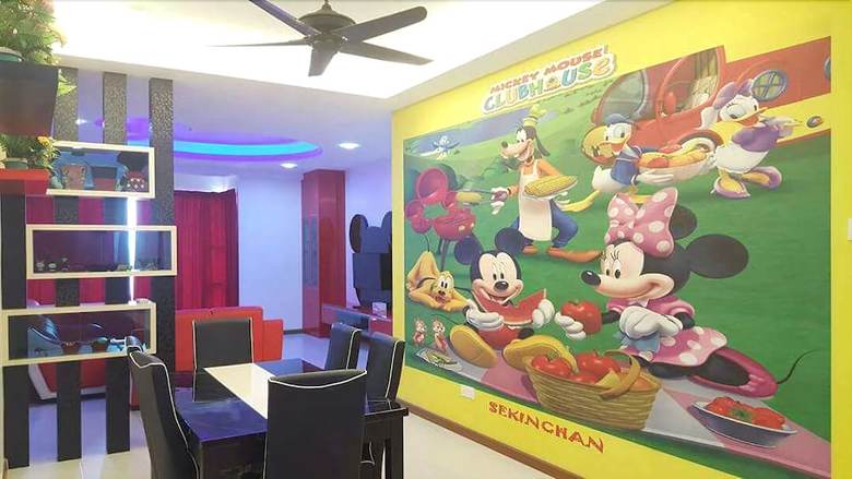 Hotel Windmill Cartoon @ Sunrise Homestay