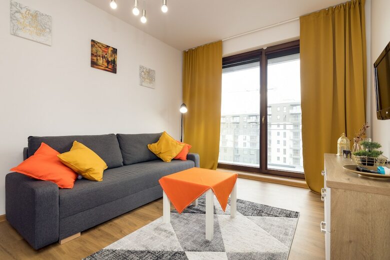 Wola Business Bright Apartment