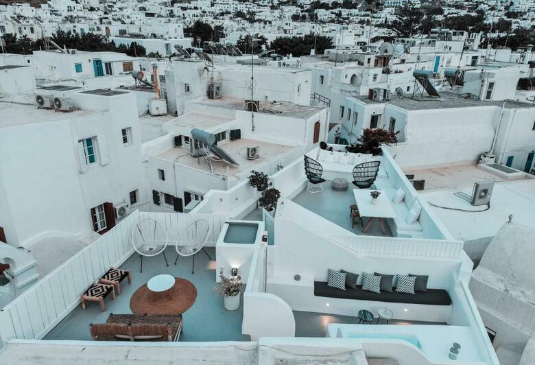 Roofs Of Chora, Townhouse With Rooftop Pool - Adults Only
