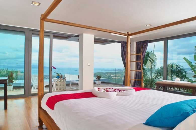 8 Bedroom Sea View Villa Blue Overlooking Chaweng