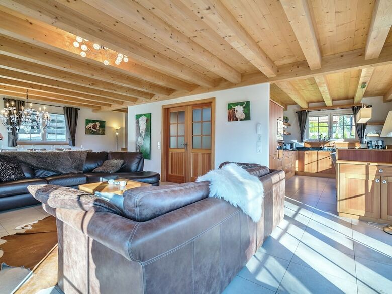Spacious Chalet With Sauna Near Ski Area In Walchen
