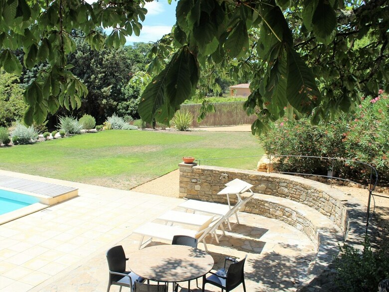 Holiday Home In Saint-marcel-de-careiret With Heated Pool