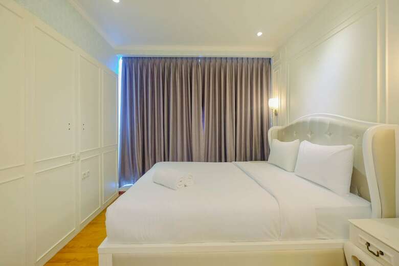Relaxing 2br With Ocean View At Ancol Mansion Apartment