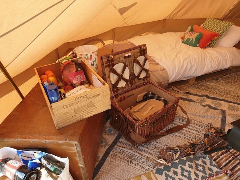 Cabana Whispers The Wind Bell Tent Hang Out Zone