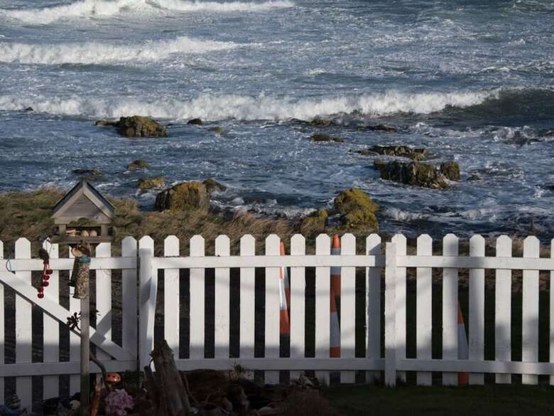 Pew With A View - Pet Friendly Seafront Cottage, Secure Shorefront Garden