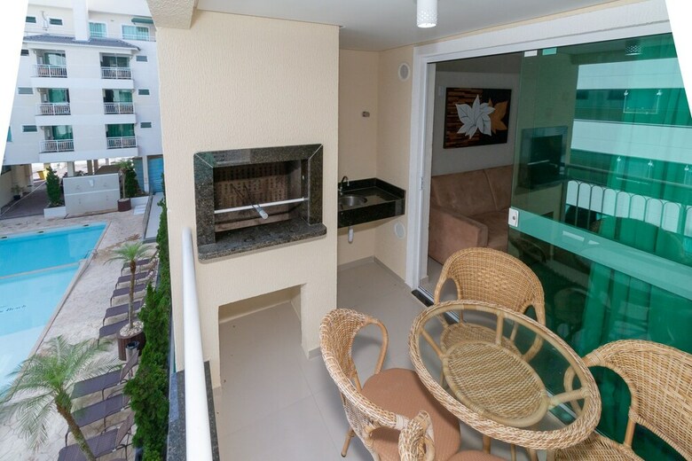 Aluguel Apartamento 1 Quarto Summer Beach Piscina Bombas Sc - 601