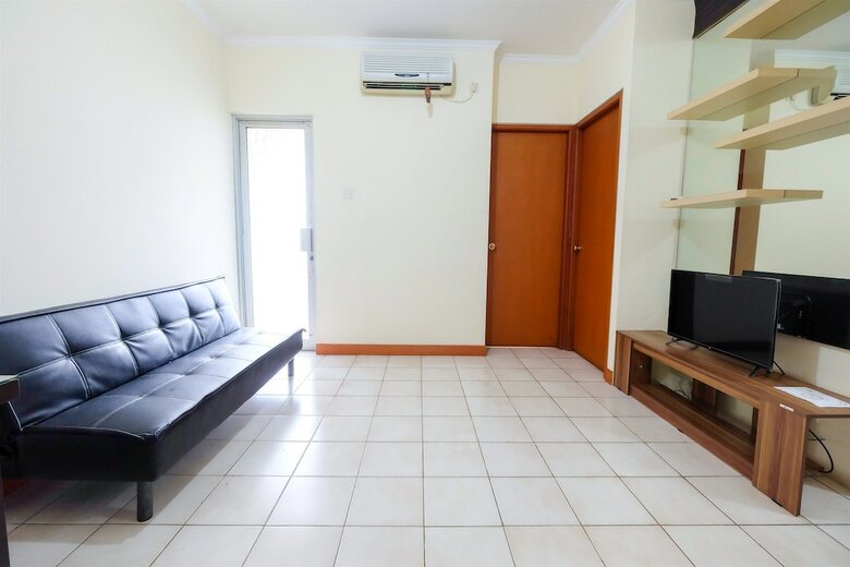 2br Apartment Gading Mediterania Residence With Android Tv