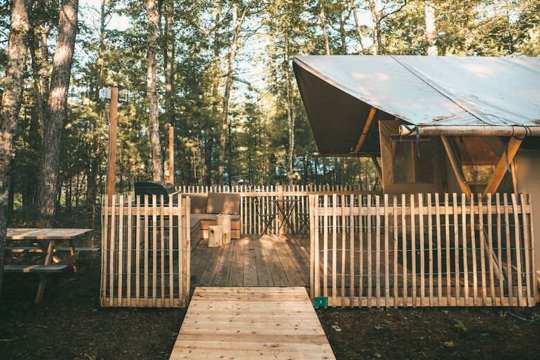 Cabana Huttopia Southern Maine