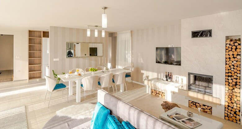 Luxury Villa White Velvet With Pool