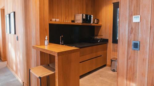 Lodge Caba�as Con Vista Al Cerro Chapelco.