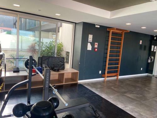 Apartamento Studio110b Apto Novo, Central, Com Terra�o E Garagem