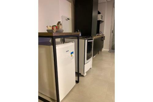 Apartamento Studio110b Apto Novo, Central, Com Terra�o E Garagem